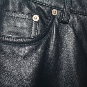 Tommy Hilfiger Leather pants size 10, Org. $594.